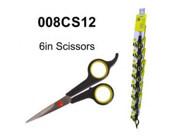 Clip Strip of 6in Scissors